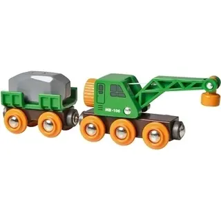 Produktfoto för Brio Clever Crane Wagon