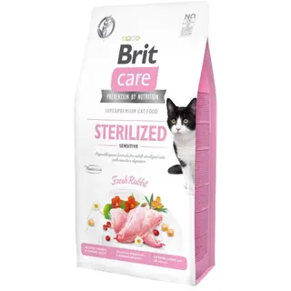 Produktfoto för Brit Care Cat Grain Free Sterilized Sensitive (7 kg)