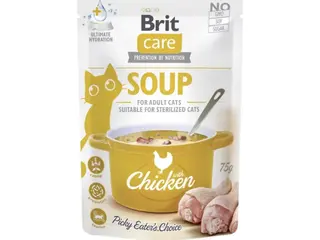 Produktfoto för Brit Care Cat Soup Kyckling 75 g