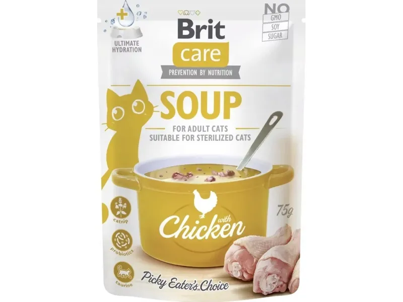 Alternativ bild 0 för Brit Care Cat Soup Kyckling 75 g
