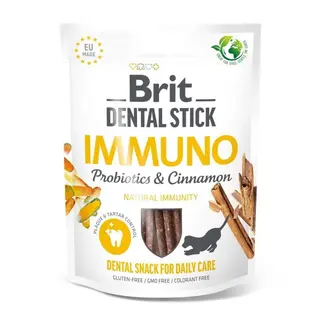 Produktfoto för Brit Care Dental Stick Immuno Probiotics & Cinnamon 7-pack