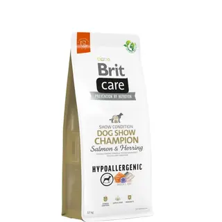 Produktfoto för Brit Care Dog Adult Hypoallergenic Dog Show Champion Salmon & Herring (12 kg)