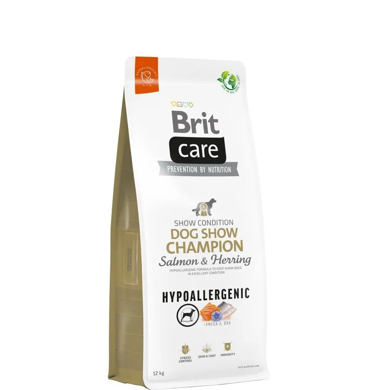 Bild 1 för Brit Care Dog Adult Hypoallergenic Dog Show Champion Salmon & Herring (12 kg)