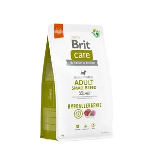 Produktfoto för Brit Care Dog Adult Hypoallergenic Small Breed Lamb (7 kg)