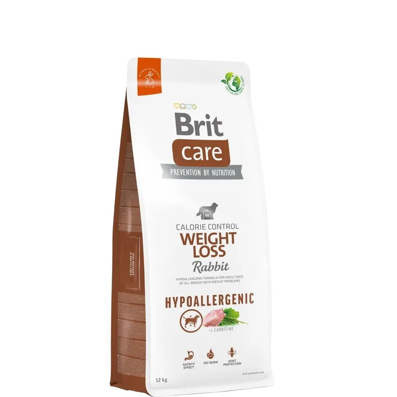 Bild 1 för Brit Care Dog Adult Hypoallergenic Weight Loss Rabbit (12 kg)