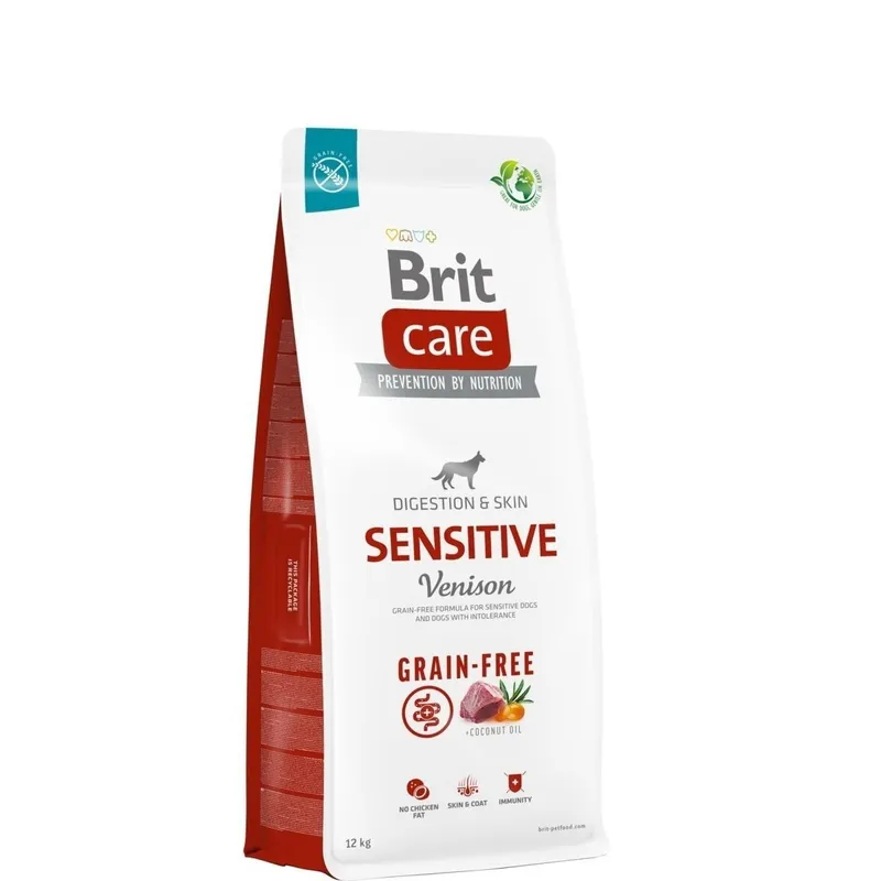 Bild 1 för Brit Care Dog Adult Sensitive Grain Free Venison (12 kg)