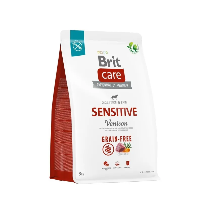 Bild 1 för Brit Care Dog Adult Sensitive Grain Free Venison (3 kg)