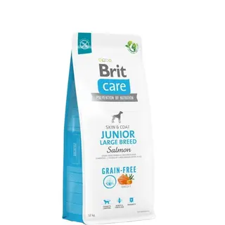 Produktfoto för Brit Care Dog Junior Large Breed Grain Free Salmon (12 kg)