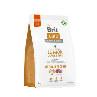 Produktfoto för Brit Care Dog Junior Large Breed Hypoallergenic Lamb (3 kg)