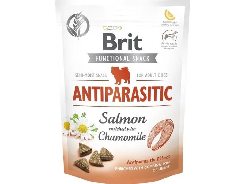 Alternativ bild 0 för Brit Care Functional Snack Antiparasit Salmon 150 g