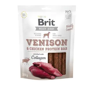 Produktfoto för Brit Care Meaty Jerky Proteinbar Venison (200 g)