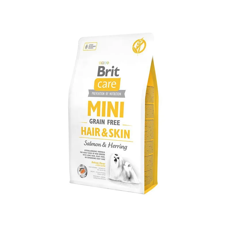 Bild 1 för Brit Care Mini Grain Free Adult Hair & Skin (2 kg)