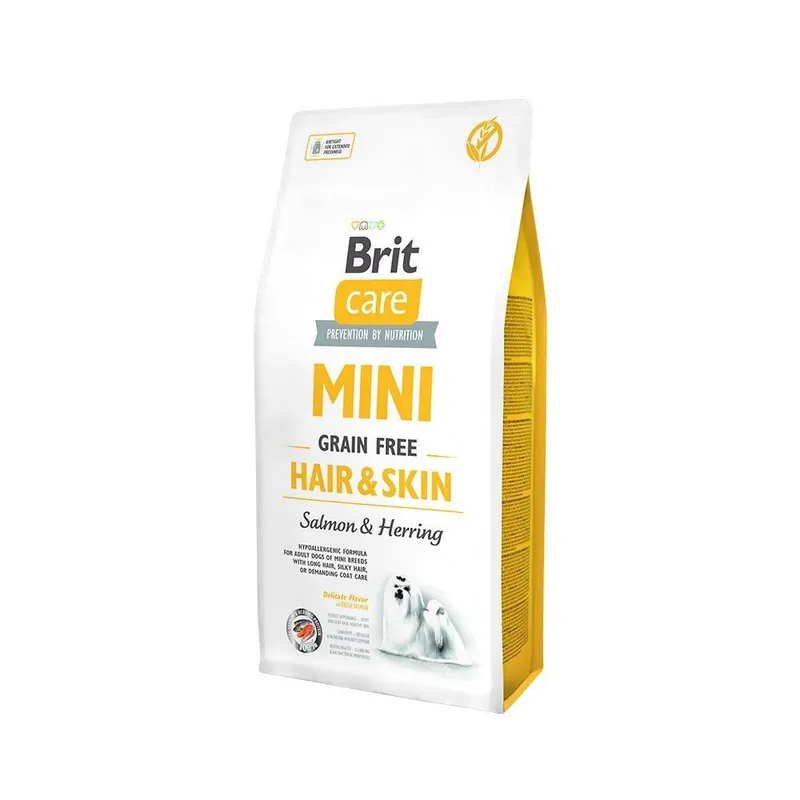 Bild 1 för Brit Care Mini Grain Free Adult Hair & Skin (7 kg)
