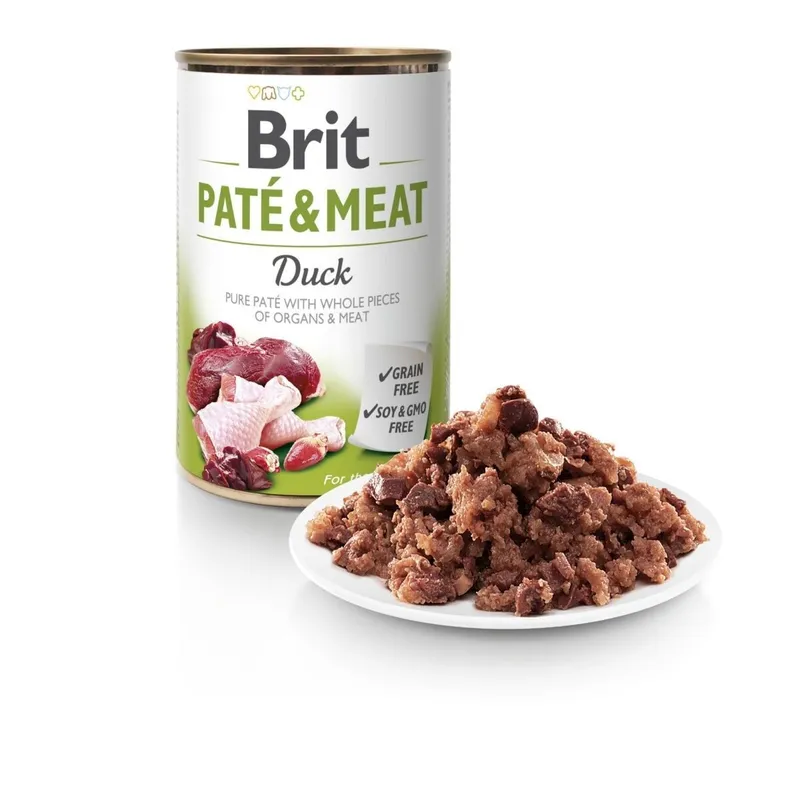 Bild 2 för Brit Care Pate & Kött Anka 400 g