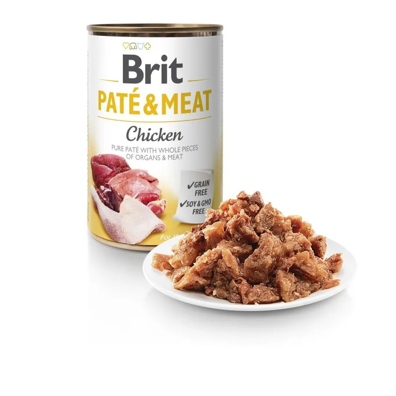 Bild 2 för Brit Care Pate & Kött Kyckling 400 g