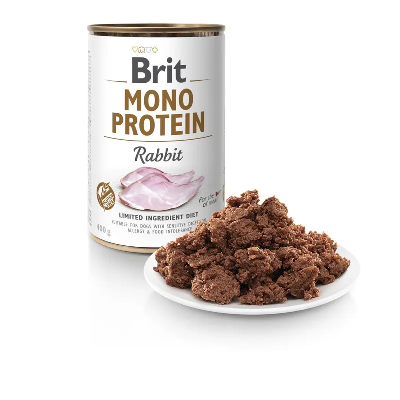Bild 2 för Brit Mono Protein Rabbit 400 g