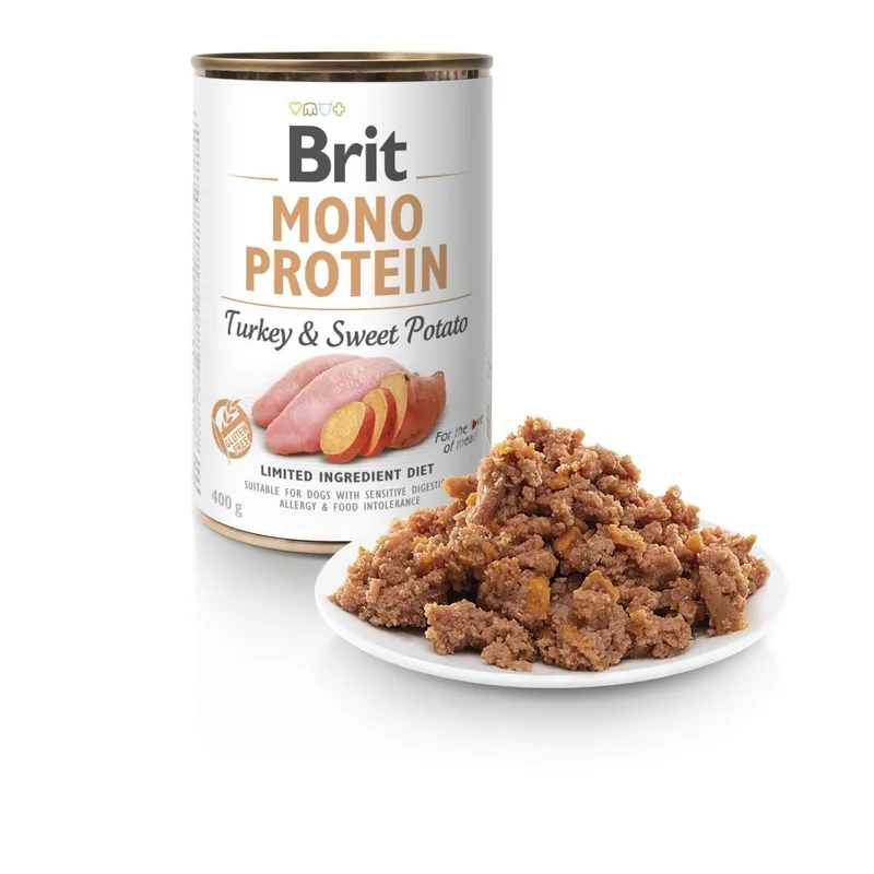 Bild 2 för Brit Mono Protein Turkey & Sweet Potato 400 g