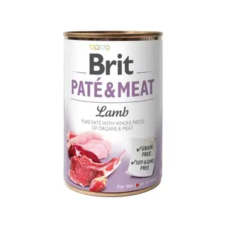 Produktfoto för Brit Paté & Meat Lamb 400 g