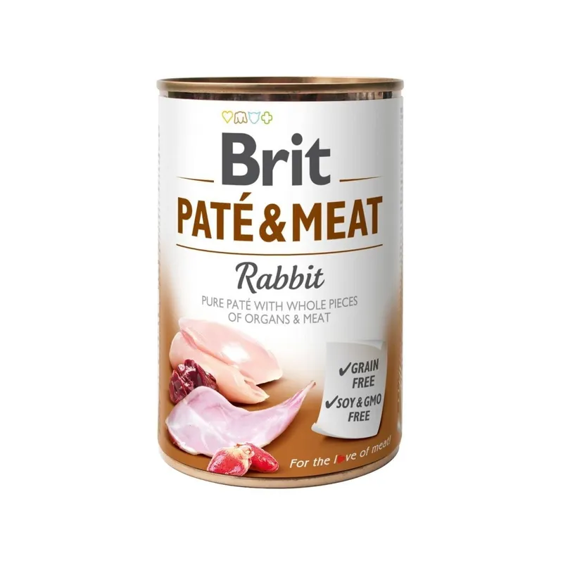Bild 1 för Brit Paté & Meat Rabbit 400 g