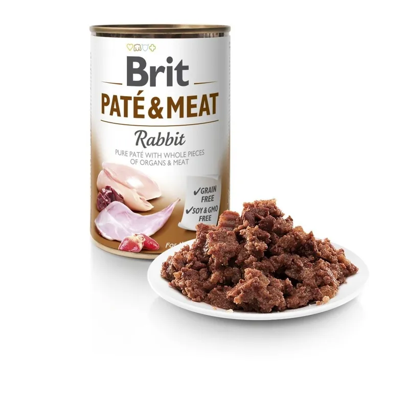 Bild 2 för Brit Paté & Meat Rabbit 400 g