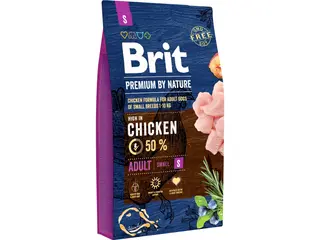 Produktfoto för Brit Premium by Nature Adult S 8 kg