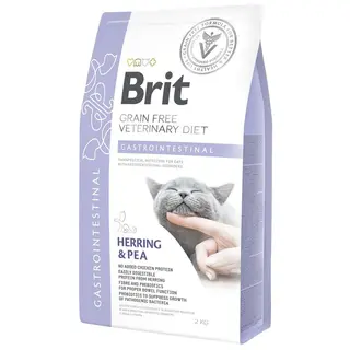 Produktfoto för Brit Veterinary Diet Cat Gastrointestinal Grain Free Herring & Pea (2 kg)