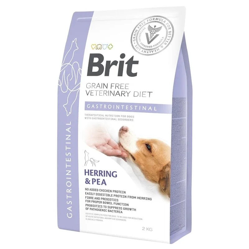 Bild 1 för Brit Veterinary Diet Dog Gastrointestinal Grain Free Herring & Pea (2 kg)