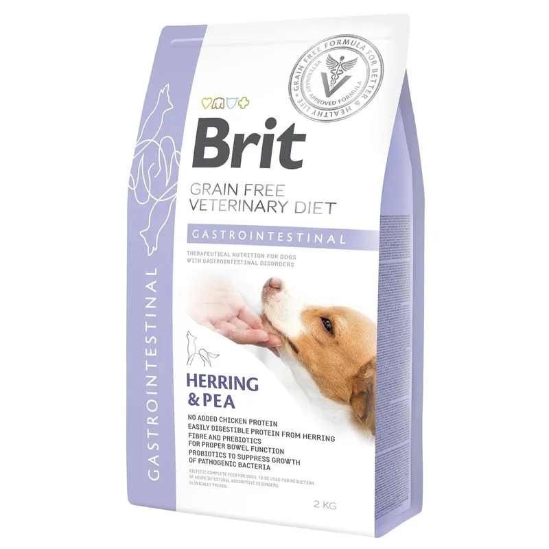 Bild 2 för Brit Veterinary Diet Dog Gastrointestinal Grain Free Herring & Pea (2 kg)