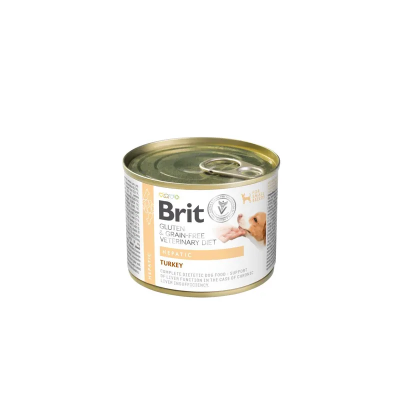 Bild 2 för Brit Veterinary Diet Dog Hepatic Grain Free Turkey & Pea 400 g
