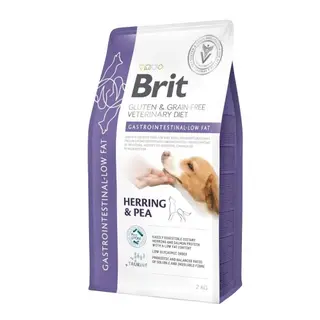 Produktfoto för Brit Veterinary Diets Dog Grain Free Gastrointestinal Low fat Herring & Pea (2 kg)
