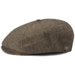 Produktfoto för Brixton - Brun flatcap Keps - Brood Brown/Khaki Snap Cap @ Hatstore
