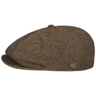 Produktfoto för Brixton - Brun flatcap Keps - Brood Brown/Khaki Snap Cap @ Hatstore