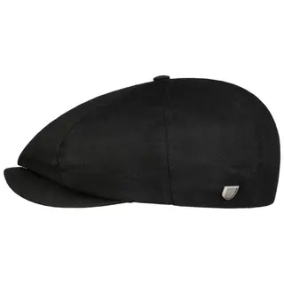 Produktfoto för Brixton - Svart flatcap Keps - Brood Black Snap Cap @ Hatstore