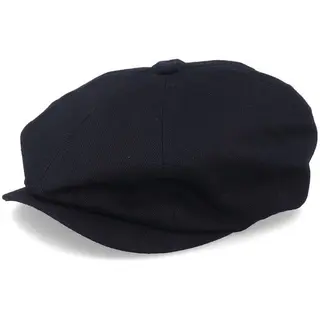 Produktfoto för Brixton - Svart flatcap Keps - Brood Black Snap Cap @ Hatstore