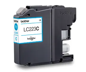 Produktfoto för Brother Bläckpatron LC-223C, cyan