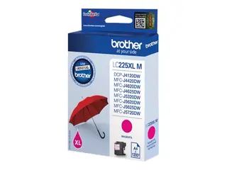 Produktfoto för Brother Bläckpatron LC-225XLM, magenta