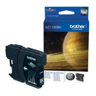 Produktfoto för Brother Bläckpatron LC1100 BK, LC-1100BK, Innobella™-bläck, svart, singelförpackning
