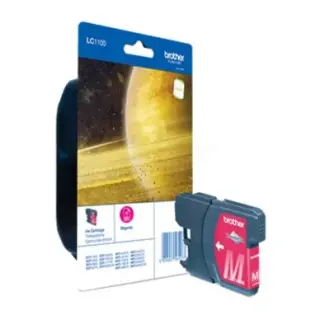 Produktfoto för Brother Bläckpatron LC1100 M, LC-1100M, Innobella™-bläck, magenta, singelförpackning