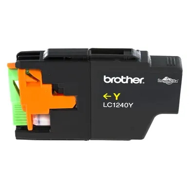 Alternativ bild 0 för Brother Bläckpatron, LC1240 Y, LC-1240Y, Innobella™, gul, singelförpackning