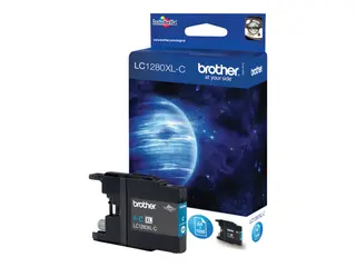 Produktfoto för Brother Bläckpatron, LC1280XL, LC-1280XLC, Innobella™, cyan, singelförpackning, hög kapacitet