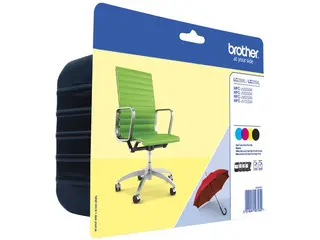 Produktfoto för Brother Bläckpatron LC229XLVALBPDR