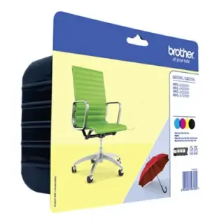 Produktfoto för Brother Bläckpatron LC229XLVALBPDR