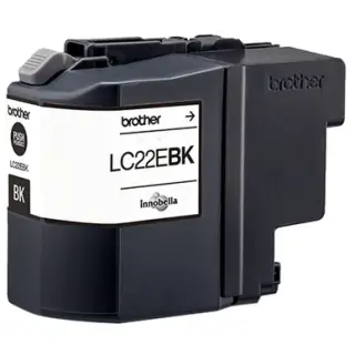 Produktfoto för Brother Bläckpatron LC22EBK Svart