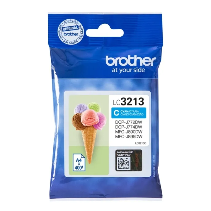 Alternativ bild 0 för Brother Bläckpatron LC3213 Cyan