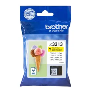 Produktfoto för Brother Bläckpatron LC3213 Gul