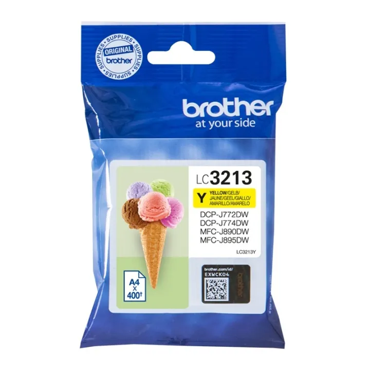 Alternativ bild 0 för Brother Bläckpatron LC3213 Gul