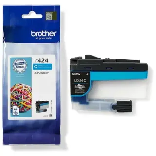 Produktfoto för Brother Bläckpatron LC424C cyan