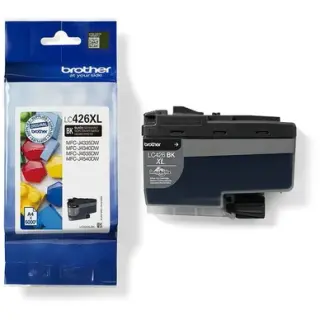 Produktfoto för Brother Bläckpatron LC426XLBK 6K Svart