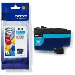 Produktfoto för Brother Bläckpatron LC426XLC 5K Cyan