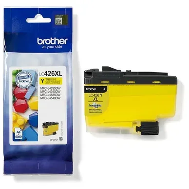Alternativ bild 0 för Brother Bläckpatron LC426XLY 5K Gul